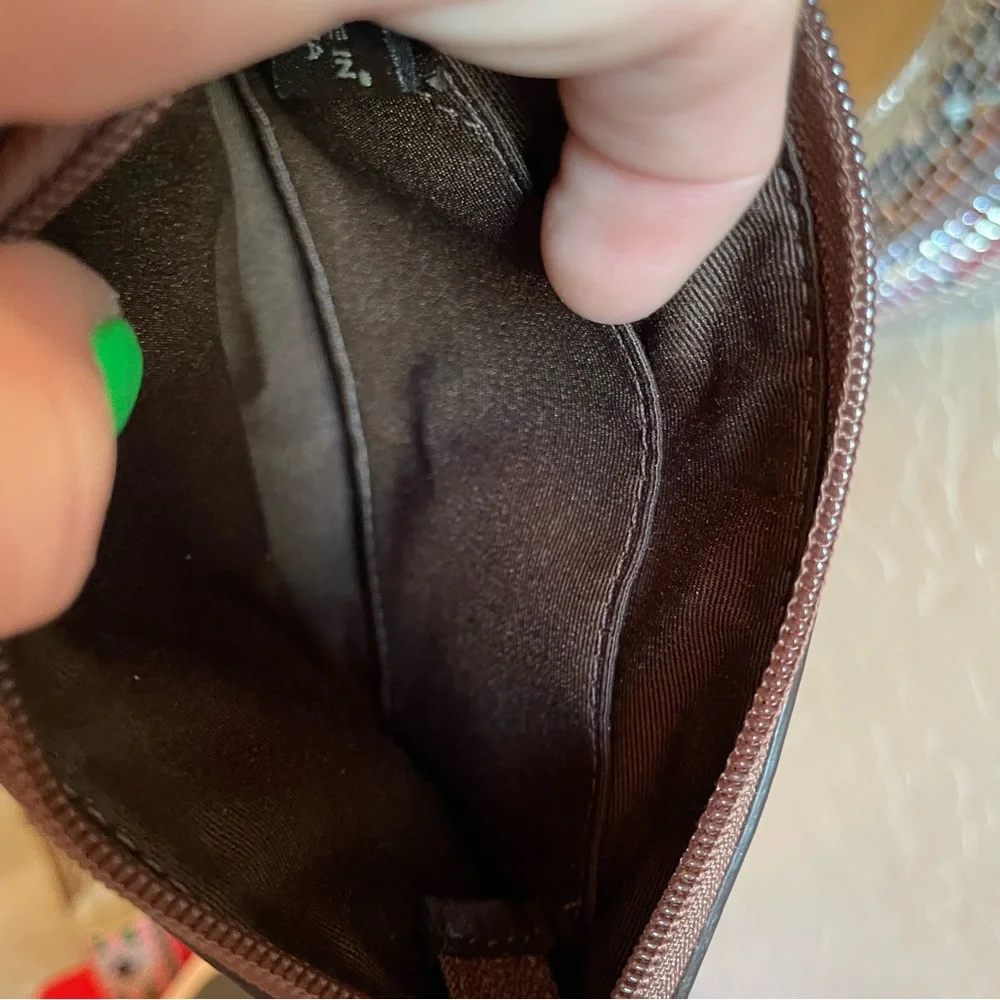 2 Coach signature C Wristlets Brown Black - Picture 5 of 13